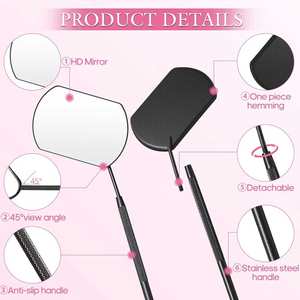 Espejo de Pestañas con Iluminación y Aumento 3X para Estudio de Cosmética Moderno, Diseño Elegante para Habitación Glam - Product Image 4