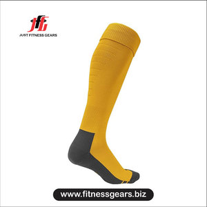 Knee High <b>Socks</b> Solid Color Breathable Knitted for Soccer Adults - Product Image 3