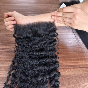 Extensions de cheveux humains bouclés brésiliens 9A/10A 100% cheveux vierges Remy avec modèle de corps noir naturel - Product Image 5