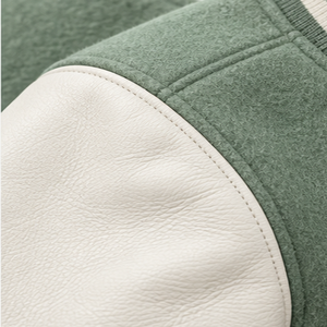Blouson universitaire pour homme en laine, personnalisé, style bomber, avec patch en chenille, uniforme d'équipe, vente en gros, fournisseur d'usine, OEM ODM direct - Product Image 4