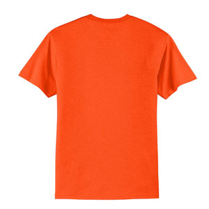 Custom Your Design Knitted Striped T-<b>Shirt</b> Short Sleeve Round Neck Summer <b>Men</b> <b>Orange</b> Color Cotton Jersey T <b>Shirt</b> for Quality - Product Image 2