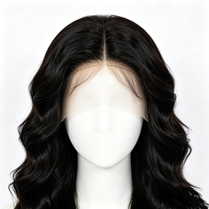 วิกผมแท้แบบลูกไม้ด้านหน้า 13*4 แบบลอนยาว  แสกกลาง - Product Image 5