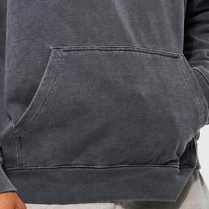 Nouveau style – Sweats à capuche unis à fermeture éclair intégrale, effet délavé à l'acide – Meilleure arrivée, sweats à capuche délavés à l'acide les plus vendus - Product Image 6