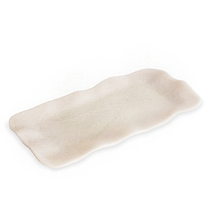 Bandeja de Servicio de Resina Beige Ecológica de Lujo, Apta para Lavavajillas, Grado Deluxe, Logotipo Personalizado, Acabado Pulido, Estilo Americano - Product Image 3