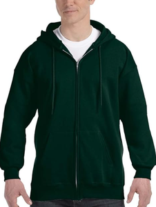 Vente directe d'usine en gros – Sweat à capuche zippé ultime pour homme 100 % coton de haute qualité avec fermeture éclair - Product Image 2