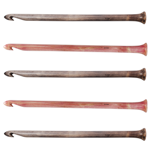 Agujas de tejer pequeñas de alta calidad, juego de ganchos de ganchillo de madera, 10 Uds. Por juego, costura personalizada, trabajo hecho a mano, bolsa de regalo perfecta, embalaje - Product Image 4