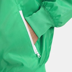 Summer Thin Woven Windbreaker <b>Jacket</b> 100% Polyester Anorak Waterproof Breathable Microfleece <b>Soft</b> <b>Shell</b> <b>Hood</b> Zipper Closure - Product Image 5