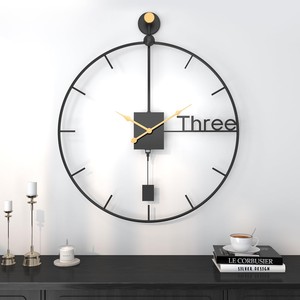 Reloj de Pared Rectangular de Madera Sheesham, Abstracto y Geométrico, Minimalista, con Energía Solar |   Hecho a Mano - Product Image 2