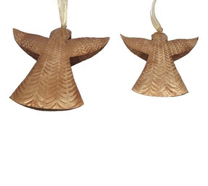 Décoration de Noël suspendue en métal, ange décoratif pour arbre de Noël, idéal pour les fêtes et les événements. - Product Image 2