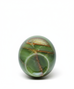 Vase à fleurs en onyx vert, 12 pouces de haut, fait main, décoration en cristal naturel, art minéral poli, accent décoratif pour la maison, cadeau - Product Image 2