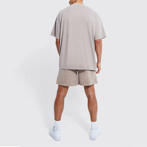 T-shirt formel 100 % coton pour homme, coupe ample, imprimé, col rond, manches courtes, anti-boulochage, vente en gros - Product Image 3
