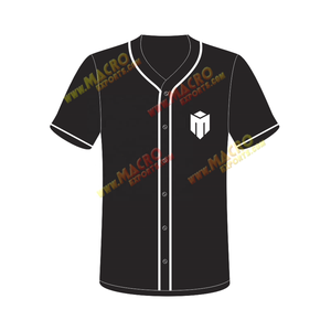Ropa deportiva unisex, camisetas de béisbol y sóftbol personalizadas, transpirables, de talla grande, de calidad, fabricadas en Sialkot, Pakistán - Product Image 2