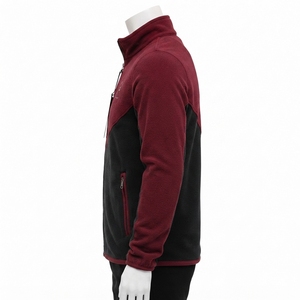 Veste en polaire, tissu doux et chaud, construction légère, fermeture éclair intégrale, respirante, vêtements de sport d'extérieur, OEM - Product Image 3