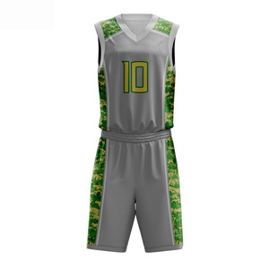 Uniforme de Baloncesto Personalizado de Primera Calidad al Por Mayor RTS, Conjunto de Jersey y Pantalones Cortos Sublimados de Secado Rápido y Transpirables AS-BL-09 - Product Image 5