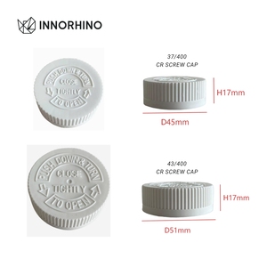 Premium HDPE 120ml 250ml 4oz 8oz Slope Shoulder <b>Plastic</b> Packer Bottles with CR <b>Cap</b> for Supplement Packaging Wholesale/OEM - Product Image 5