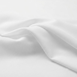 Premium Plain <b>White</b> Eco-Friendly Durable Comforter Set with Lightweight Polyester/Cotton Fabric for Modern Bedroom Decor - Product Image 3
