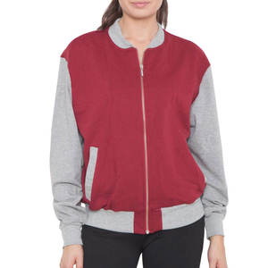 Veste varsity pour femme de qualité supérieure, confortable, idéale pour les activités de plein air et les tenues décontractées. - Product Image 1