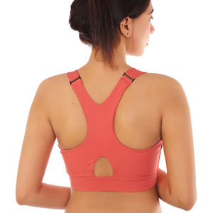 Soutien-gorge de sport professionnel à maintien élevé pour femme, séchage rapide, Spandex/Nylon, couleur et logo personnalisables, devant, Yoga BY BS Yoga Bra 2026 - Product Image 2