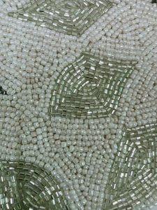 Embroidered Floral <b>Table</b> <b>Runner</b> Bohemian Home Decor Washable Cloth Yellow Gold Pattern - Product Image 3