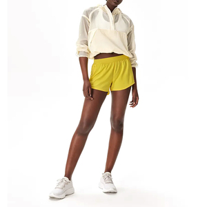 Wholesale Price Women's High Quality Summer Shorts Breathable Quick Dry Eco-Friendly Elastic Waist High Waist Customizable OEM - Product Image 4