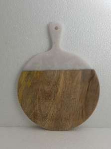 Tabla de Cortar de Mármol con Juego de Cuchillos para Cocina, Frutas, Verduras y Queso, al Mejor Precio, Suministro de Fábrica - Product Image 4