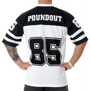 Camiseta de Verano para Hombre, Manga Corta, Estilo Americano, Holgada, Talla Grande, Malla Transpirable, Secado Rápido, para Deportes y Running - Product Image 4