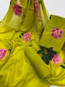 Tissu en coton doux pour femmes, tissu en coton pour tous les jours, luxe avec douceur naturelle, respirabilité, confort et élégance - Product Image 2