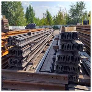 Déchets de voies ferrées usagées propres de 2000 tonnes R50 R65, déchets d'acier inoxydable HMS1&2 de haute qualité - Product Image 1