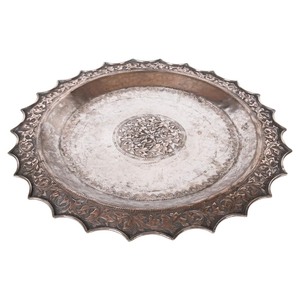 Bandeja Decorativa Multifuncional de Madera con Patrón Abstracto Moderno, Acabado en Oro, Estilo Indio, para Diwali - Product Image 5