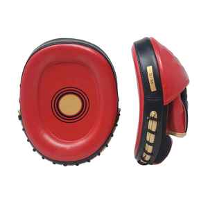 Wholesale Boxing Training Punch Mitts Boxing Punching <b>Focus</b> <b>Pads</b> Customized Logo PU Leather Kicking <b>Focus</b> <b>Pads</b> - Product Image 2