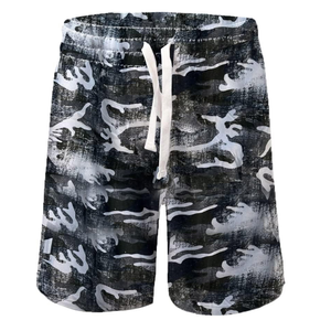 Shorts en toile pour hommes, construction professionnelle, coupe cohérente, séchage rapide, légers, style streetwear, marque privée - Product Image 1
