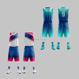 Uniformes de basket-ball réversibles Curry personnalisé de haute qualité pas cher ensemble de maillot de basket-ball respirant à séchage rapide unisexe - Product Image 1