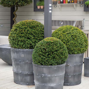 Top Selling High Quality Durable Galvanized Antique Zinc Finishing Outdoor <b>Large</b> Planter <b>Box</b> - Product Image 3