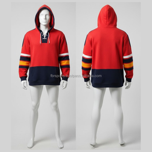Vente flash - Sweat-shirt à capuche unisexe pour hockey sur glace |   Drapeau imprimé respirant, imperméable et coupe-vent |   Tenues personnalisées pour équipes de hockey sur glace - Product Image 6