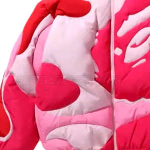 Vestes matelassées slim respirantes et imperméables pour femmes, fabriquées sur mesure en usine OEM, avec col montant et motif cœur, idéales pour l'hiver – Qualité supérieure - Product Image 4