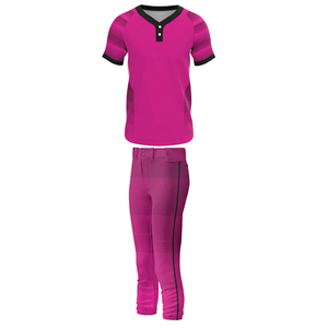 Ensemble uniforme de baseball et softball 2026 unisexe, respirant, 100 % polyester, couleurs personnalisables, design classique, prix de gros - Product Image 1