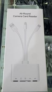 Lector de Tarjetas 3 en 1, Adaptador Multipuerto USB con Lector de Tarjetas USB A, SD y TF para Laptop y Teléfono - Product Image 3