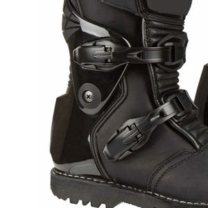 Chaussures de moto imperméables et respirantes en cuir, bottes de course personnalisables avec logo, chaussures de moto unisexes pour l'hiver, vente en gros OEM - Product Image 6