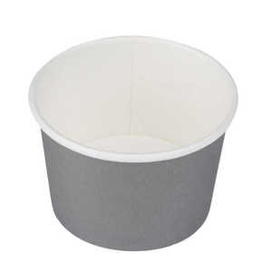 Vasos de Papel Cuadrados de Doble Pared para Helado de 3oz y 8oz al por Mayor con Tapa y Cuchara - Precio Directo de Fábrica Bajo - Product Image 4