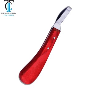 มีดตัดแต่งกีบม้า สแตนเลส ใบมีดโค้ง เครื่องมือตัดแต่งกีบม้า อุปกรณ์สัตวแพทย์สำหรับม้า - Product Image 6