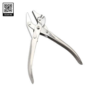 All New Flat Nose Orthopedic Surgical Instrument <b>Set</b> Stainless Steel Wire Cutting <b>Pliers</b> Bone Holding Forceps - Product Image 3