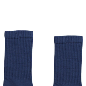 Men's Custom Logo Crew <b>Socks</b> <b>Wool</b>/Nylon Breathable Eco-Friendly Athletic Winter Cuff Print White Black - Product Image 4