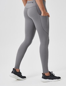 Leggings pour hommes, taille élastique, légers, de haute qualité, pour la salle de sport, résistants à l'eau, respirants, séchage rapide - Product Image 4