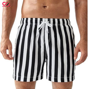Pantalones Cortos Deportivos de Color Sólido para Hombre Care Master, de Secado Rápido, Cintura Elástica, Tejido de Poliéster, Diseño de Cintura Media - Product Image 5
