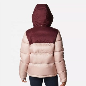 Latest Womens Lightweight Regular <b>Waterproof</b> Eco-Friendly Windproof Hooded Puffer <b>Jacket</b> Warm Breathable OEM <b>Winter</b> Coat Quick - Product Image 3