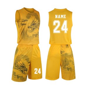 Ensemble de maillot de basketball personnalisable, débardeur sans manches et short, unisexe, séchage rapide, 100% polyester, taille adulte, service OEM, impression frontale - Product Image 1