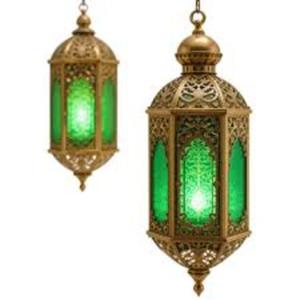 Lámpara Colgante de Hierro de Lujo, Diseño Único Multicolor, Hecha a Mano con Corte y Grabado, Iluminación Metálica para el Hogar, Decoración de Interiores - Product Image 1