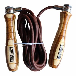 Wooden Handle Custom Logo <b>Exercise</b> Gym Fitness Jump <b>Rope</b> Premium Quality Adjustable Fitness Portable Skipping <b>Rope</b> for Adults - Product Image 6