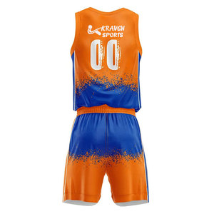 Wholesale High Quality Men's Basketball Uniform Sets Customized Logo & Design Breathable Eco-Friendly Basketball Uniform - Product Image 3
