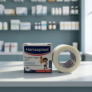 Bande adhésive médicale certifiée ISO pour fixation sécurisée, soulagement des douleurs dorsales, pansement adhésif médical. - Product Image 3